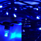 Гирлянда светодиодная клип-лайт LED-CCРL-333-100М-12V BLUE (синий)