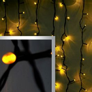 Гирлянда-дождь LED curtain lights 2×3 Yellow(жёлтый)