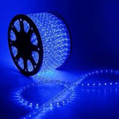 Дюралайт светодиодный с динамикой 3- wires round LED Rope light - Вlue(синий)