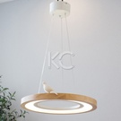 Светильник светодиодный подвесной Астерия MMD-LED D259-3-24W, 4000K, дерево, Home Light
