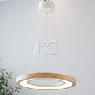 Светильник светодиодный подвесной Астерия MMD-LED D259-4-24W, 4000K, дерево, Home Light
